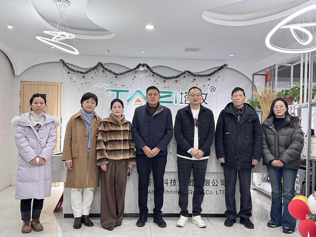 熱烈歡迎！蚌埠市阜亳商會(huì)新班子蒞臨塔孜公司走訪指導(dǎo)！